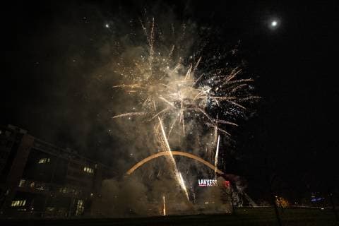 Handball WM 2019 Lanxess Arena Cologne Germany Date 18 01 2019 Fireworks