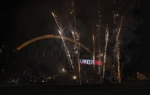 Handball WM 2019 Lanxess Arena Cologne Germany Date 18 01 2019 Fireworks