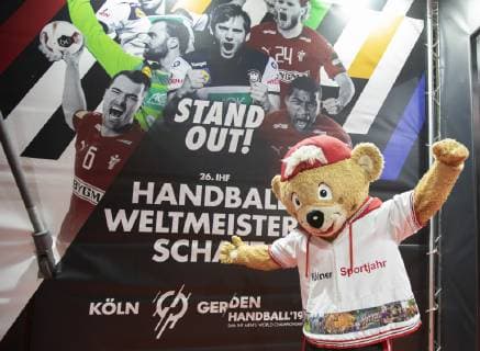Handball WM 2019 Lanxess Arena Cologne Germany Date 18 01 2019 Mascot TropS