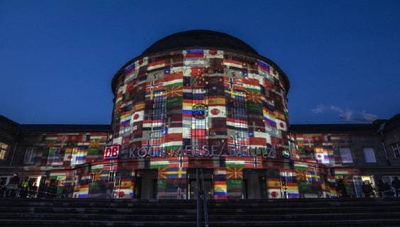 Handball WM 2019 Lanxess Arena Cologne Germany Date 18 01 2019 Deutzer Bahnhof