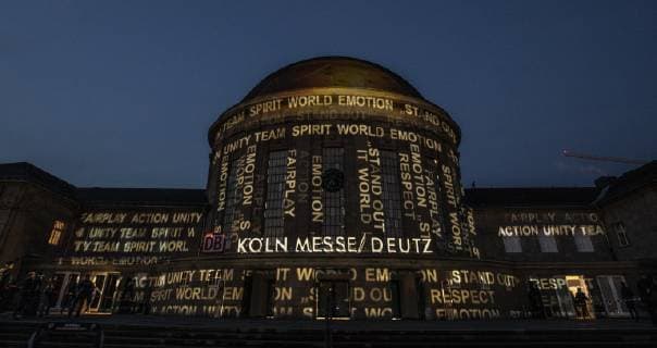 Handball WM 2019 Lanxess Arena Cologne Germany Date 18 01 2019 Deutzer Bahnhof
