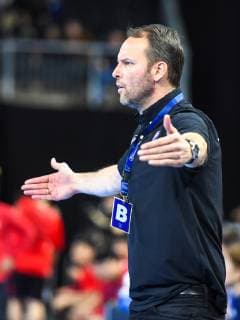 HANDBALL - IHF WC, JPN vs KOR COPENHAGEN,DENMARK,19.JAN.19 - HANDBALL - IHF Men s World Championships, international match Länderspiel Japan vs Korea. Image shows head coach Dagur Sigurdsson (JPN). GEPAxpictures xOliverxLerch