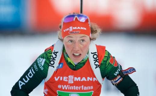 Biathlon Ruhpolding 19.01.2019 IBU World Cup Biathlon 4 x 6 km Staffel Damen Frauen Women DAHLMEIER Laura GER *** Biathlon Ruhpolding 19 01 2019 IBU World Cup Biathlon 4 x 6 km Relay Women Women Women DAHLMEIER Women Laura GER
