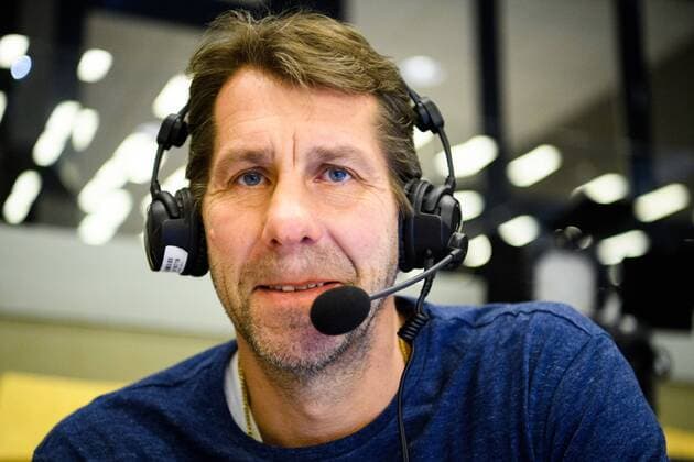 190119 Magnus Wislander expert at Swedish Radio Sveriges Radio prior to the IHF World Handball Championship match between Tunisia and Sweden on January 19 2019 in Herning Photo Petter Arvidson BILDBYR u0081N kod PA 92204,  Copyright: PETTERxARVIDSON BB190119PA019
