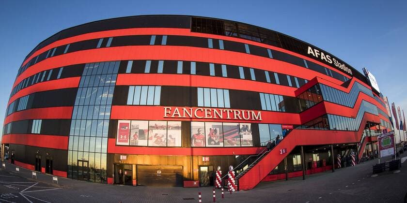 ALKMAAR, AZ - FC Utrecht, 19-01-2019 football, Dutch Eredivisie Season 2018 - 2019, AFAS Stadium, overview of the stadium AZ - Utrecht  x2756843x