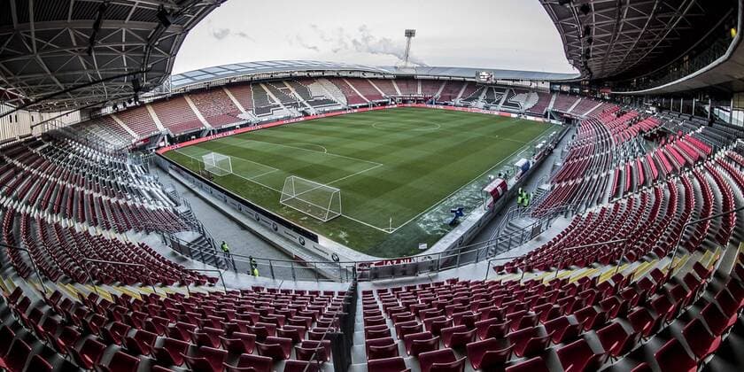 ALKMAAR, AZ - FC Utrecht, 19-01-2019 football, Dutch Eredivisie Season 2018 - 2019, AFAS Stadium, overview of the stadium AZ - Utrecht  x2756846x