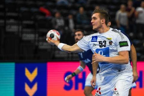 HANDBALL - IHF WC, AUT vs ARG COPENHAGEN,DENMARK,19.JAN.19 - HANDBALL - IHF Men s World Championships, international match Länderspiel Austria vs Argentina. Image shows Nikola Bilyk (AUT) GEPAxpictures xOliverxLerch