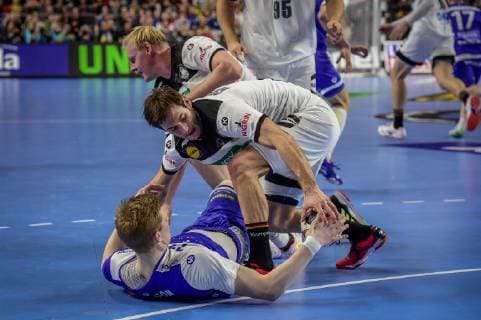 Cologne Germany 19 01 2019 IHF Handball WM 2019 Main round Germany Iceland Uwe Gensheimer GER in the total DeFodi520