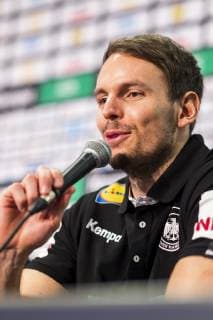 Cologne Germany 20 January 2019 World Cup 2019 Men Mediaday Germany Kai Häfner Haefner Germany TSV Hannover Cologne AOK Nordrhein Westfalen Germany