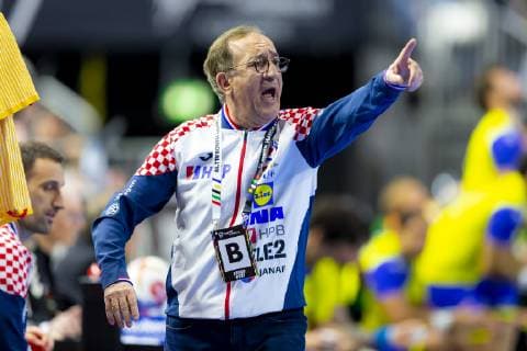 Coach Lino Cervar Brazil vs. Croatia Main Round Handball IHF Handball World Championship 20 01 19 Cologne North Rhine-Westphalia Germany Lanxess Arena Copyright: xAgentur54Gradx xFelixxKoenigx