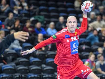 HANDBALL - IHF WC, AUT vs BRN COPENHAGEN,DENMARK,20.JAN.19 - HANDBALL - IHF Men s World Championships, international match Länderspiel Austria vs Bahrain. Image shows Robert Weber (AUT) GEPAxpictures xOliverxLerch