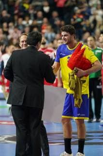GER IHF WM 2019 Brazil BRA vs Croatia CRO 20 01 2019 Lanxess Arena Cologne GER IHF WM 2019 Brazil BRA vs Croatia CRO in picture picture shows player of die match Haniel Langaro BRA 37 nordphotox xMeuter nph00351