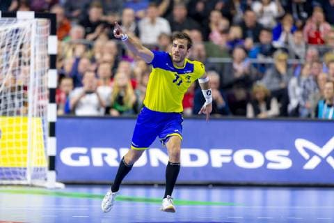 Rudolph Hachbarth No 77 Brazil cheer Brazil vs Croatia Main Round Handball IHF Handball World Championship 20 01 19 Cologne North Rhine-Westphalia Germany Lanxess Arena Copyright: xAgentur54Gradx xFelixxKoenigx