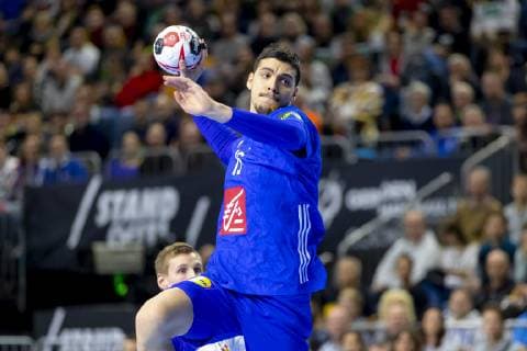 Mathieu Grebille No 15 France Iceland vs. France Main Round Handball IHF Handball World Championship 20 01 19 Cologne North Rhine-Westphalia Germany Lanxess Arena Copyright: xAgentur54Gradx xFelixxKoenigx