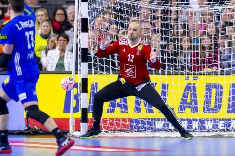 Vincent Gerard No 12 France parries a litter Iceland vs. France Main Round Handball IHF Handball World Championship 20 01 19 Cologne North Rhine-Westphalia Germany Lanxess Arena Copyright: xAgentur54Gradx xFelixxKoenigx