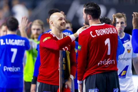 Vincent Gerard No. 12 France voted Player of the Match PotM Iceland vs. France Main Round Handball IHF Handball World Championship 20 01 19 Cologne North Rhine-Westphalia Germany Lanxess Arena Copyright: xAgentur54Gradx xFelixxKoenigx