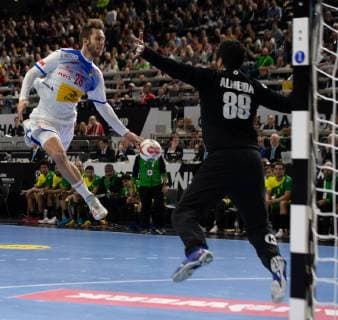 Handball World Championship Main Round Spain Brazil on 21 01 2019 in the Lanxess Arena in Cologne Aleix GOMEZ Spain xMNx