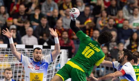 Handball World Championship Main Round Spain Brazil on 21 01 2019 in the Lanxess Arena in Cologne Jose TOLEDO Brazil xMNx