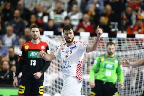 Domagoj Duvnjak Croatia vs Germany IHF Men Handball World Championship 21 01 2019 Photographer Neis Eibner Croatia vs Germany IHF Men Handball World Championship 21 01 2019 Cologne Copyright: xEIBNER Alexander_Neisx EP_ANS