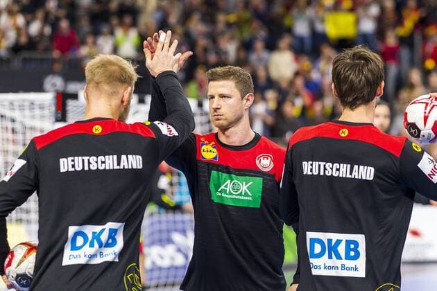 Cologne Germany 21 January 2019 World Cup 2019 Men Main Round Croatia vs Germany Martin Strobel Germany HBW Balingen Cologne Lanxess Arena Nordrhein Westfalen Germany