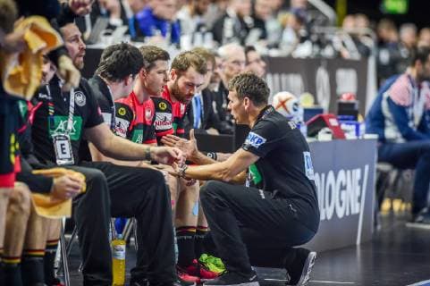 Koeln Germany 21 01 2019 IHF Handball WM 2019 Main round Croatia Germany Christian Prokop Trainer GER in action DeFodi520