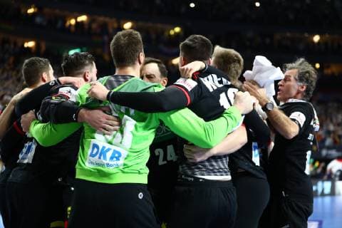 the german team wins Croatia vs Germany IHF Men Handball World Championship 21 01 2019 photographer Neis Eibner Croatia vs Germany IHF Men Handball World Championship 21 01 2019 Cologne Copyright: xEIBNER Alexander_Neisx EP_ANS