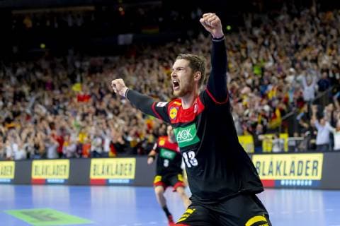 Hendrik Pekeler No 13 Germany is happy Croatia vs Germany Main Round Handball IHF Handball World Championship 21 01 19 Cologne North Rhine-Westphalia Germany Lanxess Arena Copyright: xAgentur54Gradx xFelixxKoenigx