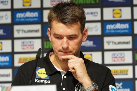 GER IHF WM 2019 Croatia CRO vs Germany GER 21 01 2019 Lanxess Arena Cologne GER IHF WM 2019 Croatia CRO vs Germany GER in picture picture shows press conference PK after the match Christian Prokop headcoach coach GER nordphotox xMeuter nph00351