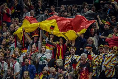 Cologne Germany 21 01 2019 IHF Handball WM 2019 Main Round Croatia Germany German fans DeFodi520