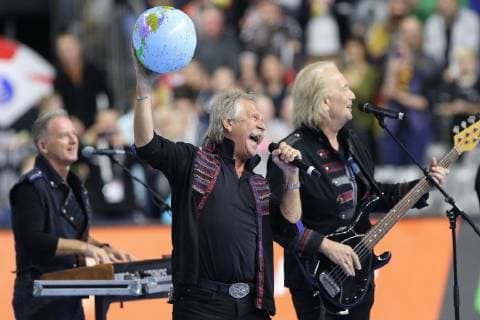 The Hoehner heat up the mood before the match against Croatia at Germany Croatia Handball WM 2019 Cologne Copyright: xEIBNER rrzx ep_rrz