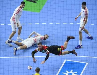Main round Croatia Germany in Cologne Germany on 21 01 2019 IHF Handball World Championship of Men in Germany and Denmark 2019