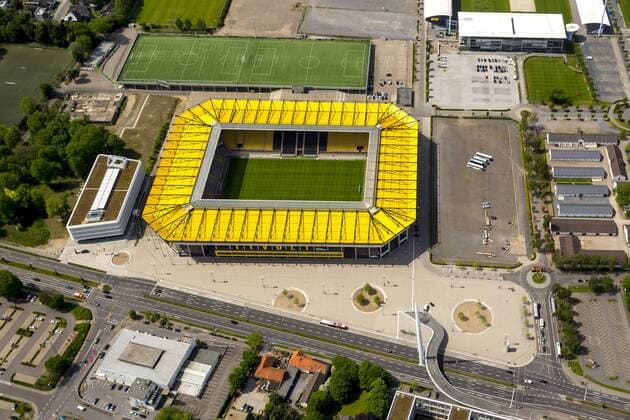 Tivoli Football Stadium of Aleminia Aachen Aachen Euregio Maas Rhine North Rhine-Westphalia Germany ACHTUNGxMINDESTHONORARx60xEURO