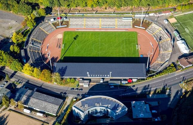Leimbachstadion Siegen Siegerland North Rhine-Westphalia Germany ATTENTIONxMINDESTHONORARx60xEURO