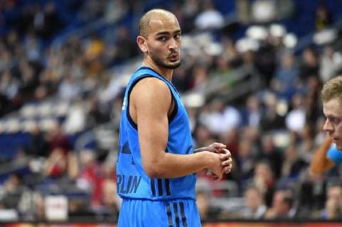 Stefan Peno ALBA disappointed ALBA Berlin Rytas Vilnius Basketball Eurocup 2018 2019 7Days Eurocup Group E group E Round 16 men men men men season 2018 2019 Berlin 22 1 2019 Mercedes Benz Arena