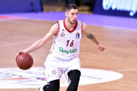 Stefan Jovic FC Bayern Muenchen GER Basketball Bundesliga BBL BG Goettingen FC Bayern Muenchen 22 01 2019 Basketball Bundesliga BBL BG Goettingen FC Bayern Muenchen 22 01 2019 Goettingen Copyright: xEIBNER Roland_Sippelx EP_RSL