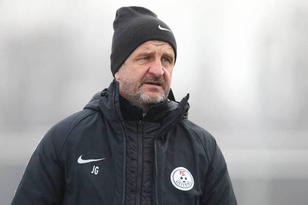Fußball, Trainerhistorie, SSV Ulm 1846 SOCCER - Liefering vs Split II, test match SALZBURG,AUSTRIA,23.JAN.19 - SOCCER - Zweite Liga, Druga Liga, FC Liefering vs HNK Hajduk Split A Juniors, test match. Image shows head coach Janusz Gora (Liefering). GEPAxpictures xMathiasxMandl