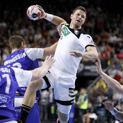 STROBEL Martin Team Germany Handball WM 2019 Main Round Game Germany Iceland in Cologne in the Lanxess Arena on 19 January 2019