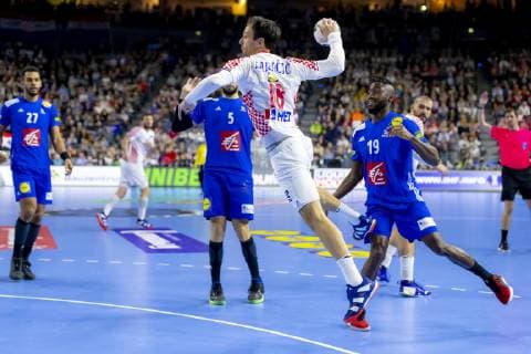 Igor Karacic No 18 Croatia France vs. Croatia Main Round Handball IHF Handball World Championship 23 01 19 Cologne North Rhine-Westphalia Germany Lanxess Arena Copyright: xAgentur54Gradx xFelixxKoenigx