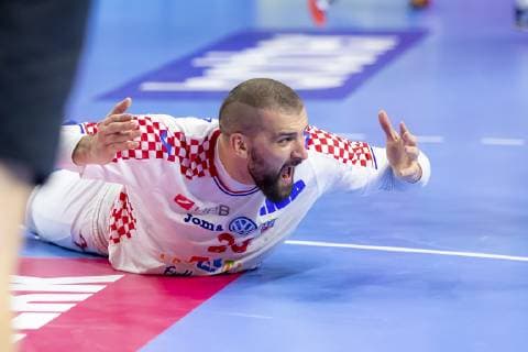 Zeljko Musa Nr 28 Croatia is moving on France vs. Croatia Main Round Handball IHF Handball World Championship 23 01 19 Cologne Nordrhein Westfalen Germany Lanxess Arena Copyright: xAgentur54Gradx xFelixxKoenigx