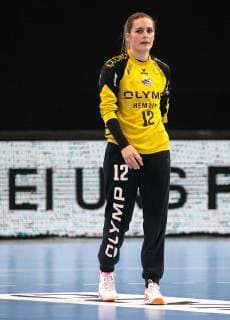23 01 2019 Germany Bietigheim Handball Bundesliga Women 12 Matchday Season 2018 2019 SG BBM Bietigheim vs. Thuringia HC Dinah Eckerle BBM disappointed