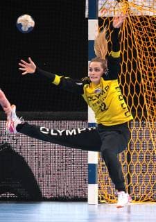 23 01 2019 Germany Bietigheim Handball Bundesliga Women 12 Matchday Season 2018 2019 SG BBM Bietigheim vs. Thuringia HC Dinah Eckerle BBM