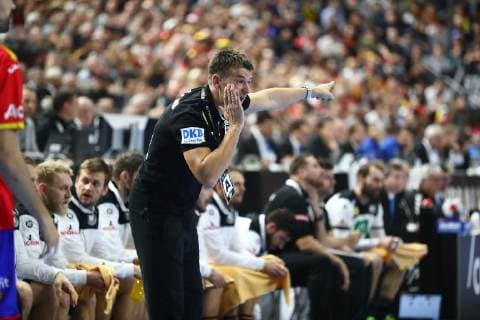 Christian Prokop coach Germany gives instructions Germany vs Spain IHF Men Handball World Championship 23 01 2019 photographer Neis Eibner Germany vs Spain IHF Men Handball World Championship 23 01 2019 Cologne Copyright: xEIBNER Alexander_Neisx EP_ANS