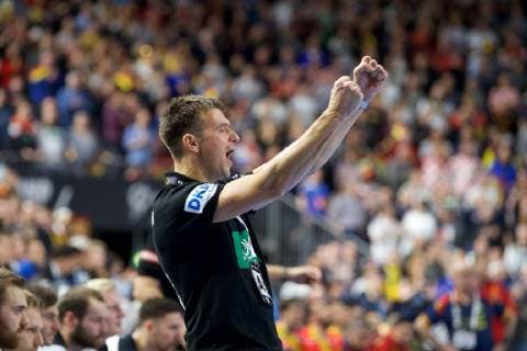 Handball Cologne 23 01 2019 Mens World Championship 2019 Mens World Championships Main Round Germany GER Spain ESP Christian Prokop Germany Coach