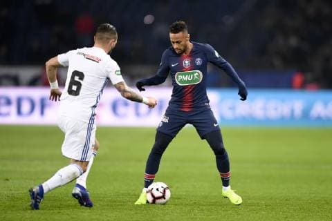 10 NEYMAR JR (PSG) FOOTBALL : Paris SG vs Strasbourg - Coupe de France - 23 01 2019 AnthonyBIBARD FEP Panoramic 