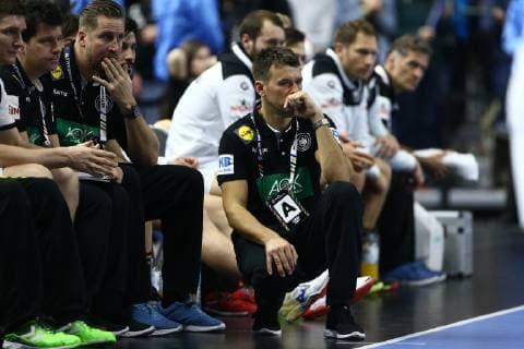 Christian Prokop coach Germany on the sidelines Germany vs Spain IHF Men Handball World Championship 23 01 2019 photographer Neis Eibner Germany vs Spain IHF Men Handball World Championship 23 01 2019 Cologne Copyright: xEIBNER Alexander_Neisx EP_ANS