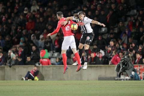 04 MATEO PAVLOVIC (SCO) FOOTBALL : Nimes vs Angers - Ligue 1 Conforama - 23 01 2019 FEP Panoramic 