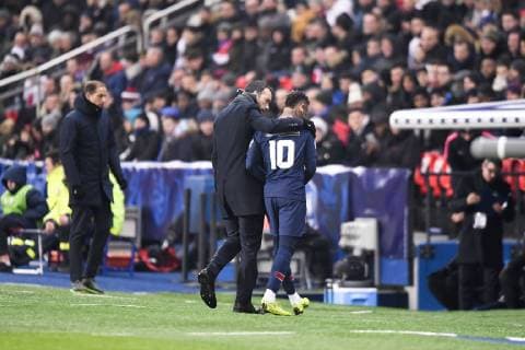 10 NEYMAR JR (PSG) - BLESSURE - DECEPTION FOOTBALL : Paris SG vs Strasbourg - Coupe de France - 23 01 2019 AnthonyBIBARD FEP Panoramic 
