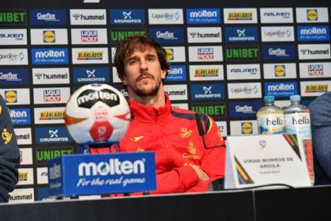 GER IHF WM 2019 Germany GER vs. Spain ESP 23 01 2019 Lanxess Arena Cologne GER IHF WM 2019 Germany GER vs. Spain ESP picture shows press conference PK after the game Viran Morros ESP 24 nordphotox xMeuter nph00351