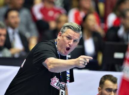 Coach Nikolaj Jacobsen of Denmark during the mens IHF Handball World Championship Main Round Group 2 match between Denmark and Sweden in Herning Denmark Wednesday Jan 23 2019 Denmark won 30 26 over Sweden and now has eight wins in eight matches The team plays Friday semifinals in Hamburg against the French world champions It writes Ritzau Thursday 24 January 2019 Herning Jylland Denmark,  Copyright: HenningxBagger HenningxBaggerx COP104 spdk20190124-074138-L