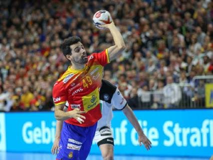 Ferran Sole Spain 49 Germany Spain Handball WM 2019 Cologne Copyright: xEIBNER rrzx ep_rrz